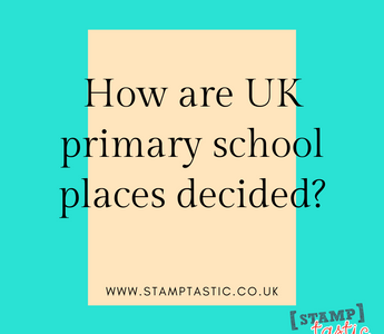How are UK primary school places decided? 