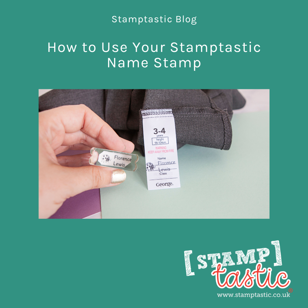 How To Use Your Stamptastic Name Stamp