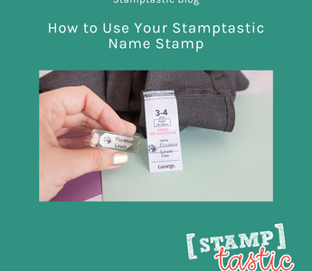How To Use Your Stamptastic Name Stamp