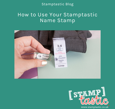 How To Use Your Stamptastic Name Stamp