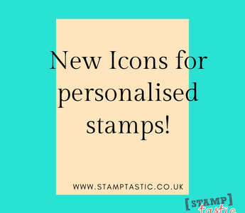 New Icons for personalised stamps!