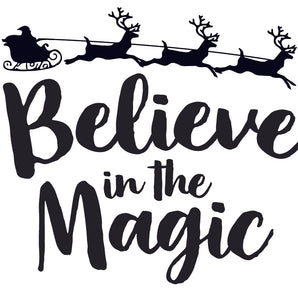 Believe in Magic Christmas Stamp