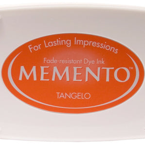 Memento Tangelo Inkpad - stamptastic-uk