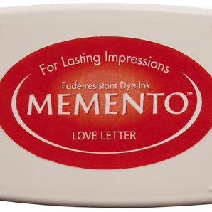 Memento Love Letter Inkpad - stamptastic-uk