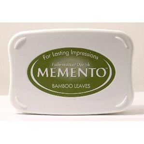 Memento Bamboo Leaves Inkpad - stamptastic-uk