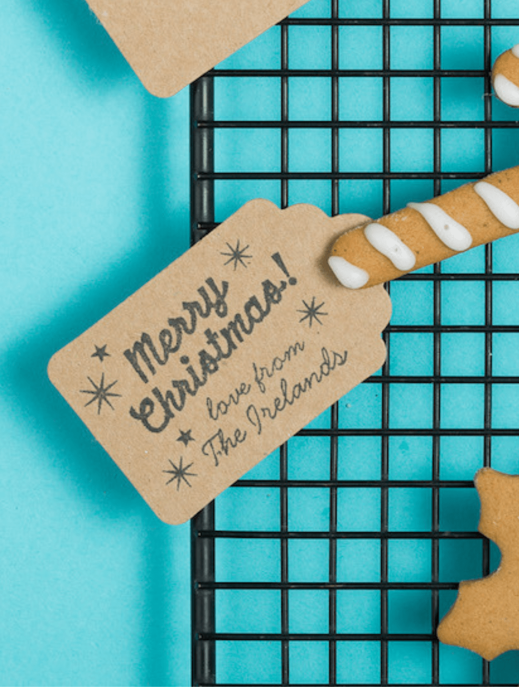 Merry Starry Christmas Stamp - stamptastic-uk