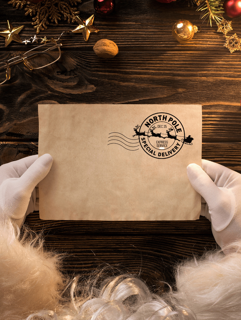 North Pole Stamp - Special Delivery - stamptastic-uk