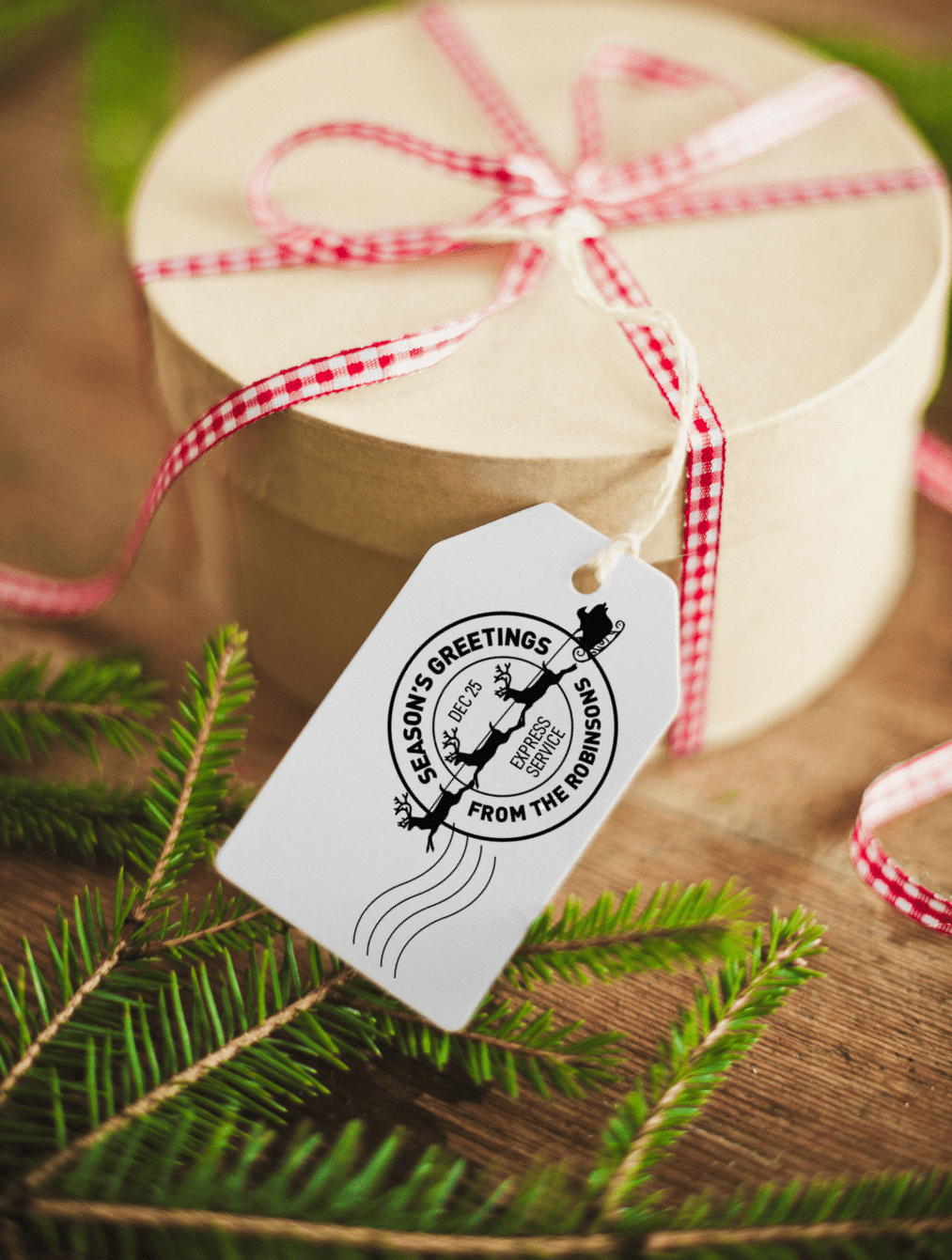 Personalised North Pole - Special Delivery - stamptastic-uk