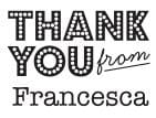 Dotty Thank you Stamp